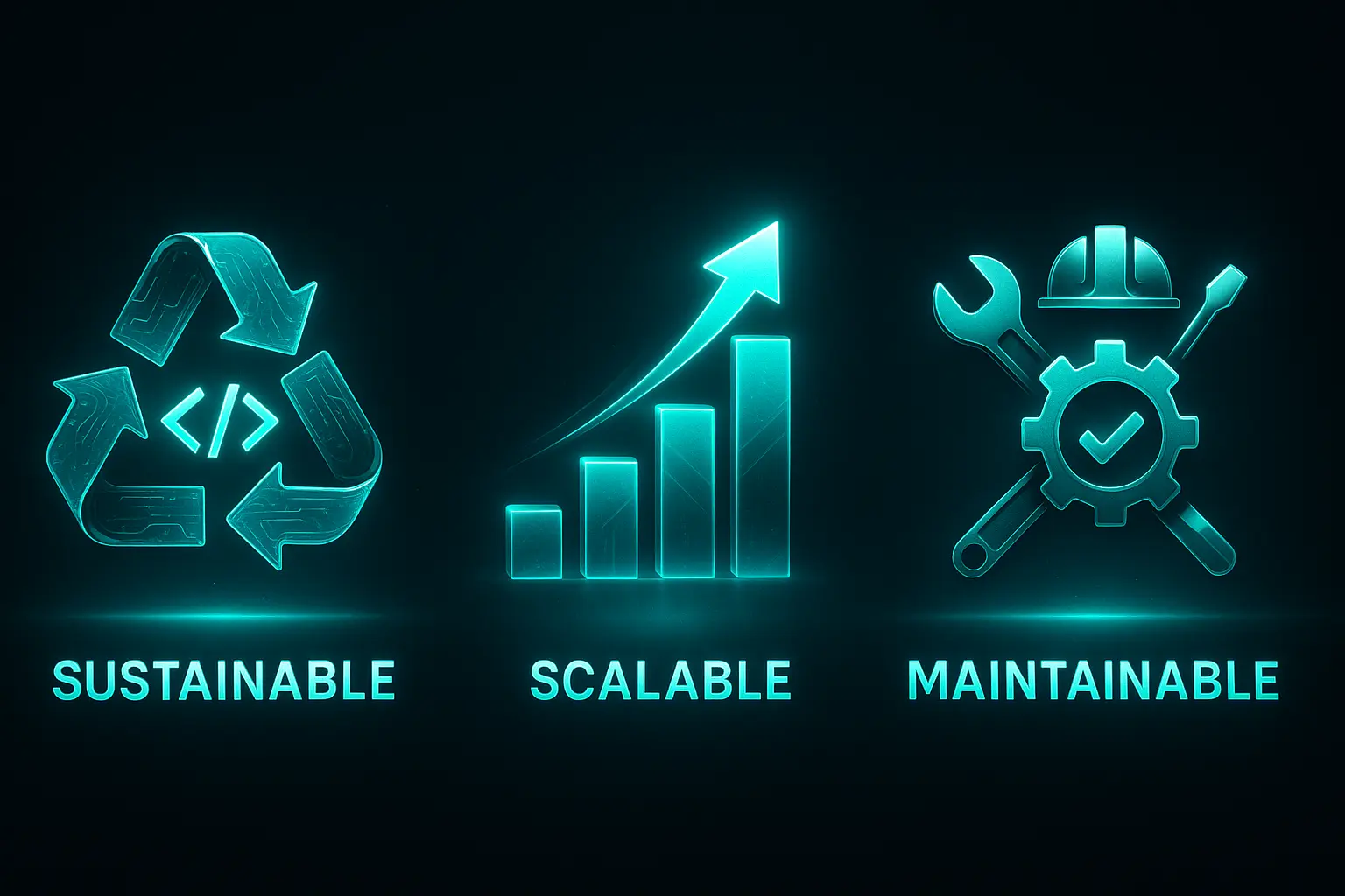 Image for Topvine's pillars of software project development
